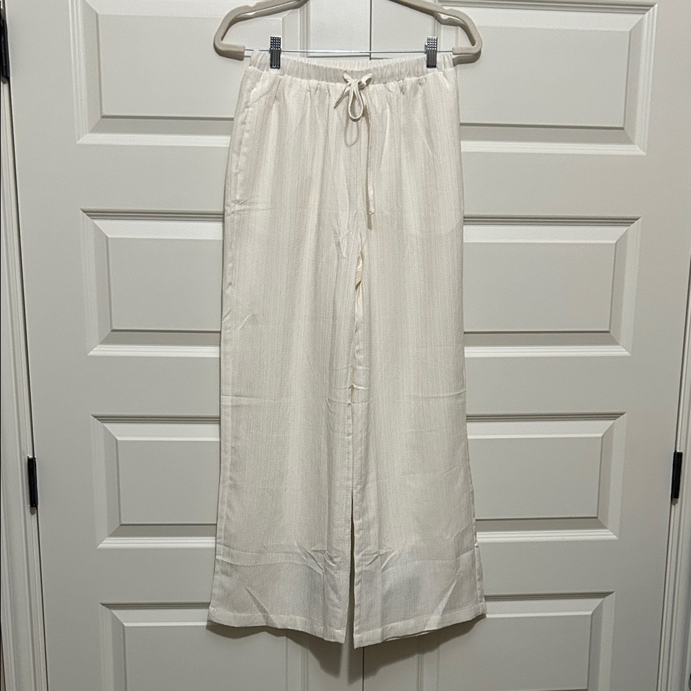 Womens crinkle pants